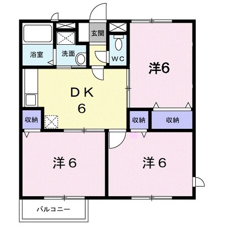 サンセール館来春の物件間取画像